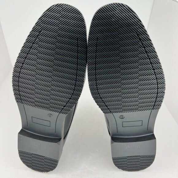 Jousen Mens DDH23021 Black Polished Oxford Leather Cap Toe Size 13 Dress Shoes - Picture 8 of 9